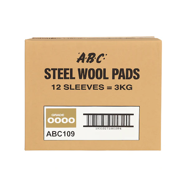 ABC Steel Wool 250g 12 Sleeves Grade 2 to 0000 - Image 5