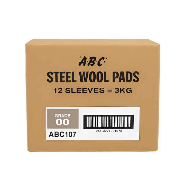 ABC Steel Wool 250g 12 Sleeves Grade 2 to 0000 - Image 7