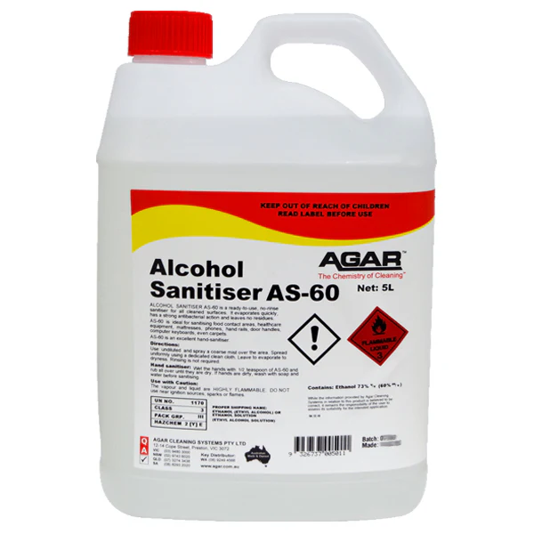 Agar Alcohol Sanitiser AS-60 | All Surface Sanitiser - Image 3
