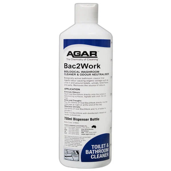 Agar Bac2Work Biological Bathroom Cleaner - Image 2
