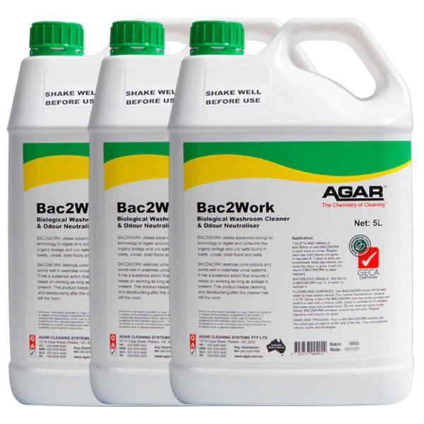 Agar Bac2Work Biological Bathroom Cleaner - Image 5