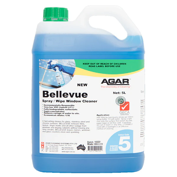 Agar Bellevue Concentrated Window Cleaner | Environmentally Responsible - Image 3