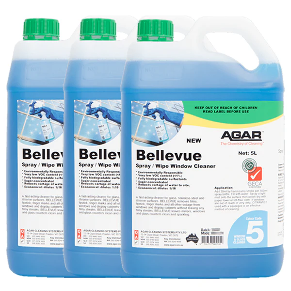 Agar Bellevue Concentrated Window Cleaner | Environmentally Responsible - Image 4