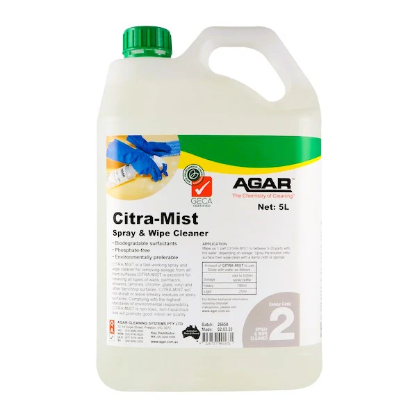 Agar Citra Mist Spray and Wipe Cleaner - Image 4