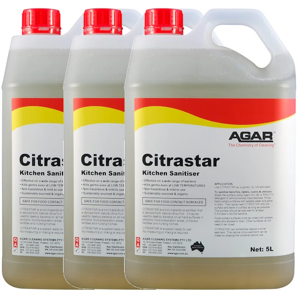Agar Citrastar Kitchen Food Safe Sanitiser for Freezers or Cool Rooms - Image 4