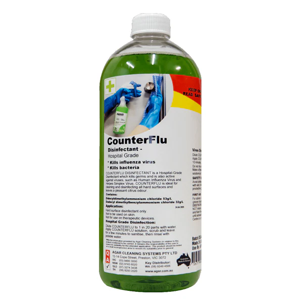 Agar Counter Flu Concentrated Hospital Grade Disinfectant | Citrus Fragrance - Image 3