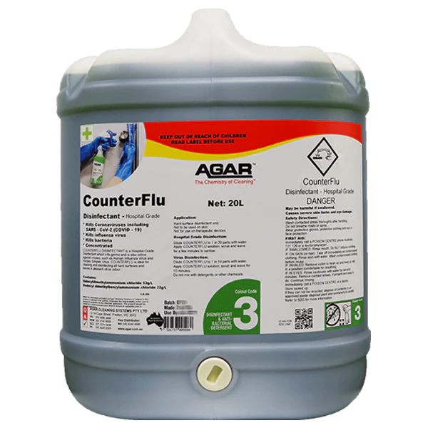 Agar Counter Flu Concentrated Hospital Grade Disinfectant | Citrus Fragrance - Image 6