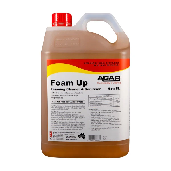 Agar Foam Up Cleaner and Sanitiser - Image 2