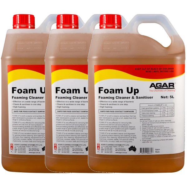 Agar Foam Up Cleaner and Sanitiser - Image 3