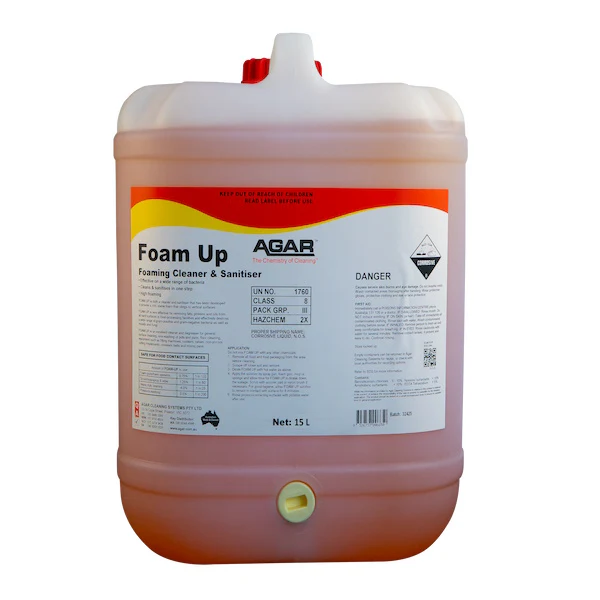 Agar Foam Up Cleaner and Sanitiser - Image 4