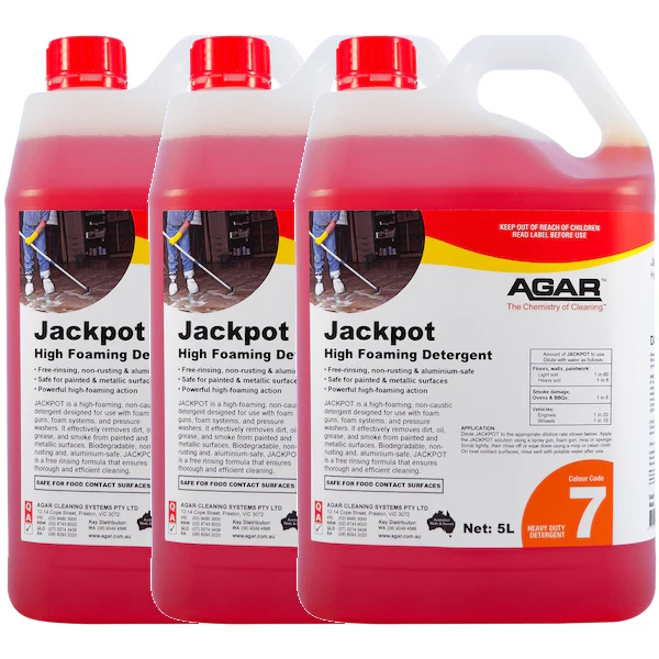Agar Jackpot High Foam Degreaser for Foaming Gun and Pressure Washer - Image 3
