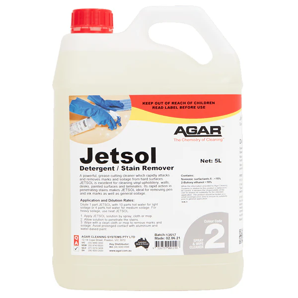 Agar Jetsol Detergent and Stain Remover - Image 3