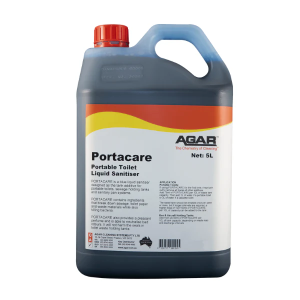 Agar Portacare Portable Toilet Sanitiser | Waste Tank Additive - Image 2