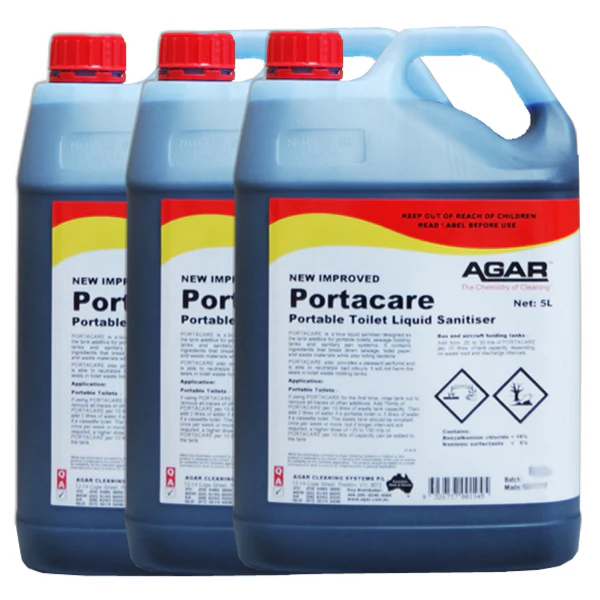 Agar Portacare Portable Toilet Sanitiser | Waste Tank Additive - Image 3