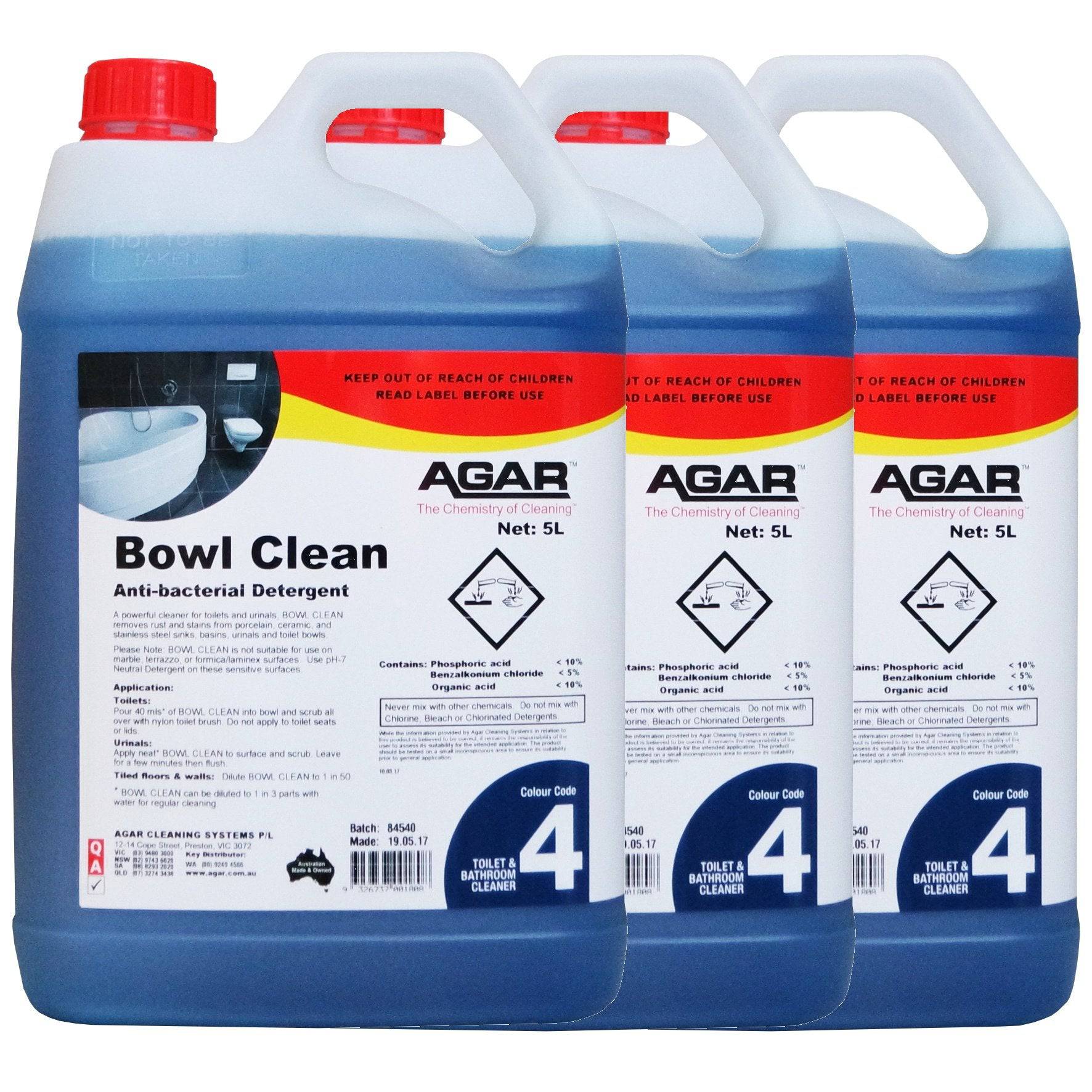 Agar Toilet Bowl Clean Antibacterial Detergent - Image 5