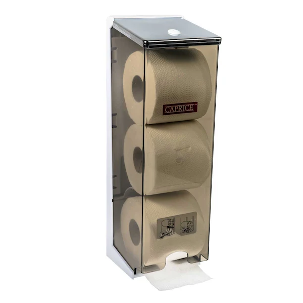 Caprice 3 Roll Toilet Roll Dispenser (ABS Plastic) - Image 2