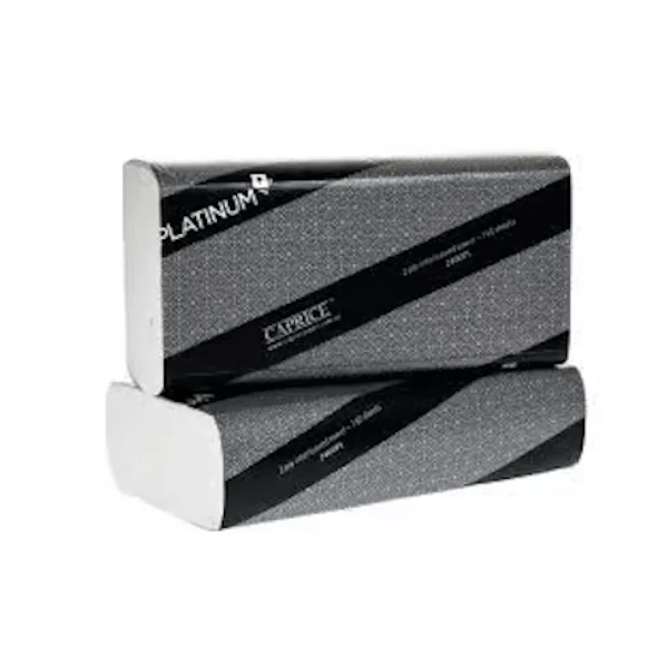 Caprice Platinum 2 Ply Interleaved Towel 24cm x 23cm | 2400 Sheets - Image 2