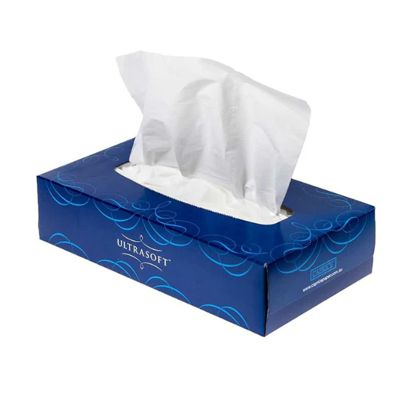 Caprice Ultrasoft Facial Tissue 2 Ply 48 X 100 sheet - Image 2
