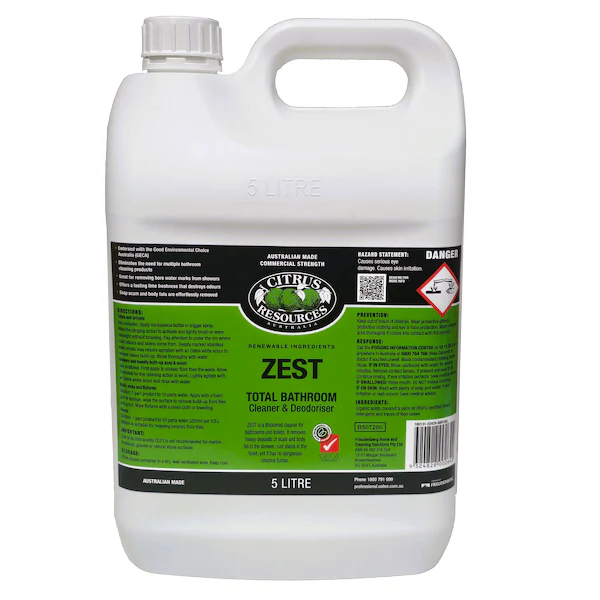 Citrus Resources Zest Concentrated Total Bathroom Cleaner and Deodoriser - Image 5