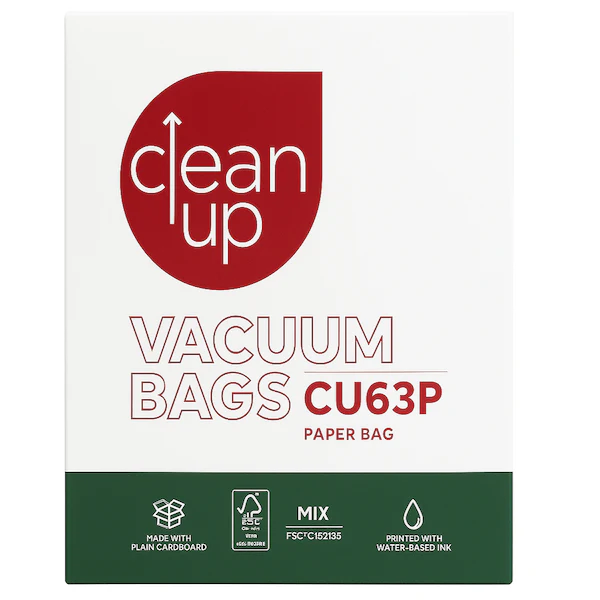 CleanUp by Unifit Vacuum Bags CU63
