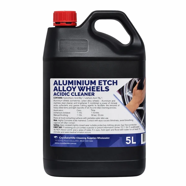 Crystalwhite Aluminium Etch Alloy Wheels Acidic Cleaner - Image 2