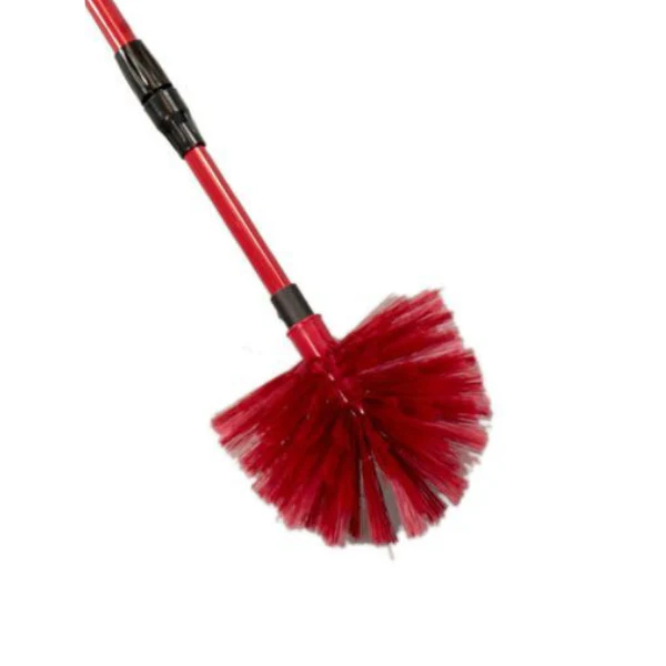 Crystalwhite Domed Cobweb Duster Broom with Extendable Handle - Image 2
