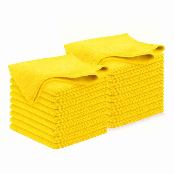 Crystalwhite Microfibre Cloth | Blue Red Green Yellow [20 Cloths] - Image 3