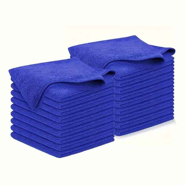 Crystalwhite Microfibre Cloth | Blue Red Green Yellow [20 Cloths] - Image 4