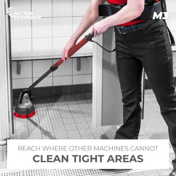 M3 MotorScrubber Cordless Powerful, Lightweight Floor Scrubber - Image 7