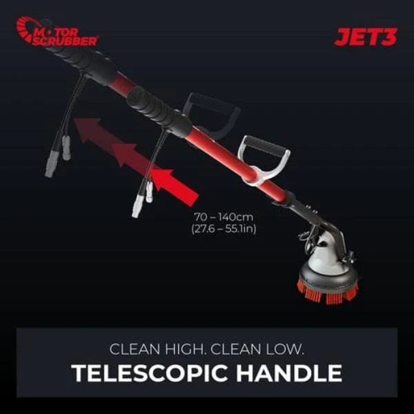 MotorScrubber Jet3 Cordless Long Handle Floor Scrubber - Image 17