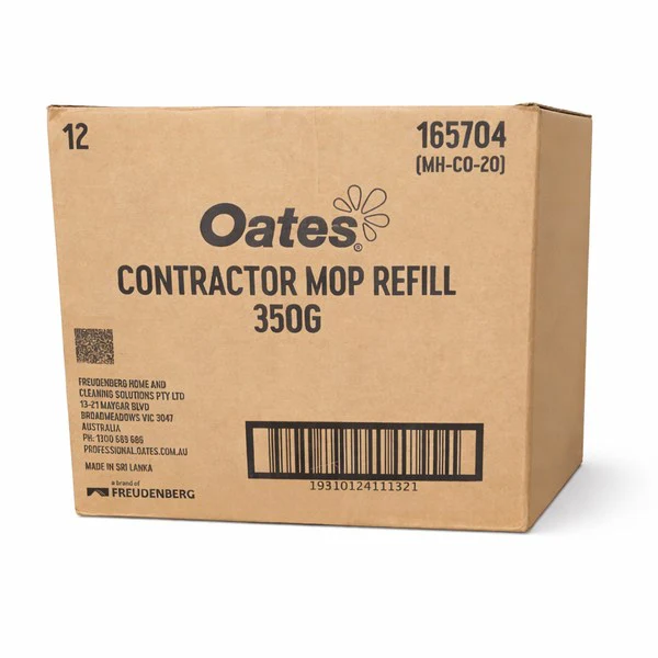 Oates Contractor 100% Cotton Mop Heads 250g to 600g - Image 3