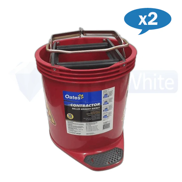 Oates Contractor Wringer Mop Bucket 15Lt - Image 3