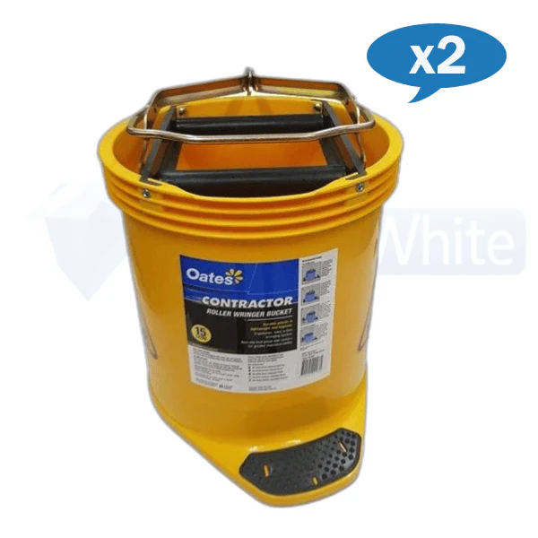 Oates Contractor Wringer Mop Bucket 15Lt - Image 7