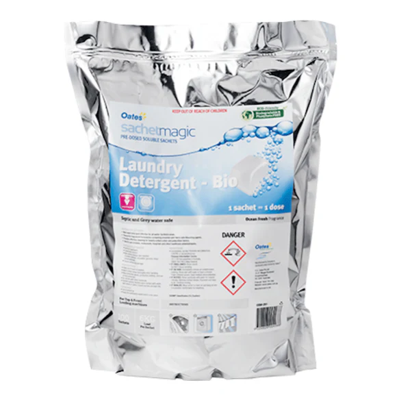 Oates Laundry Detergent Bio 100 Sachet - Image 2