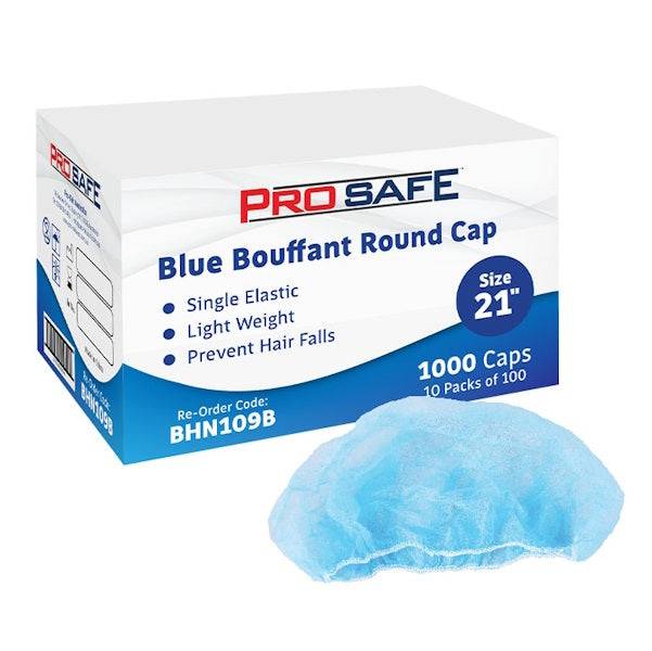 ProSafe Mob Round Cap Hair Net 21 or 24 Inches 1000 Caps - Image 6