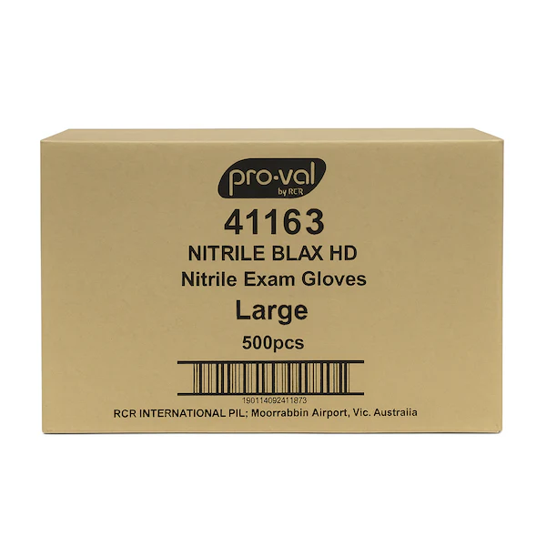 ProVal Premium Heavy Duty Black Nitrile Glove - Image 5