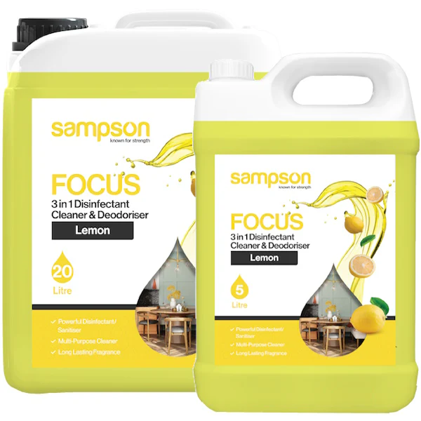 Sampson Focus Lemon 3 in 1 Disinfectant - Image 3