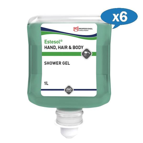 SC Johnson Deb Estesol Hand, Hair and Body Universal Shower Gel - Image 6