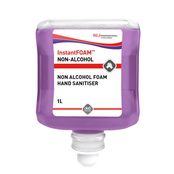 SC Johnson Deb InstantFoam Non Alcohol Foam Hand Sanitiser - Image 2