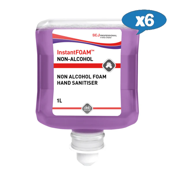 SC Johnson Deb InstantFoam Non Alcohol Foam Hand Sanitiser - Image 4