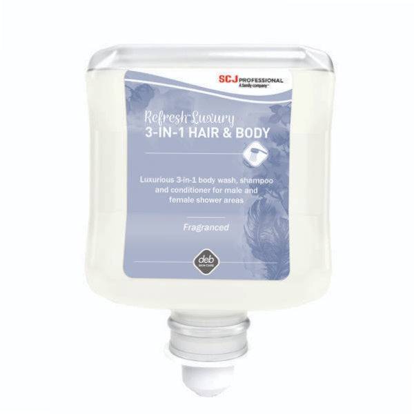 SC Johnson Deb Refresh Luxurious Body Wash, Shampoo and Conditioner - Image 3
