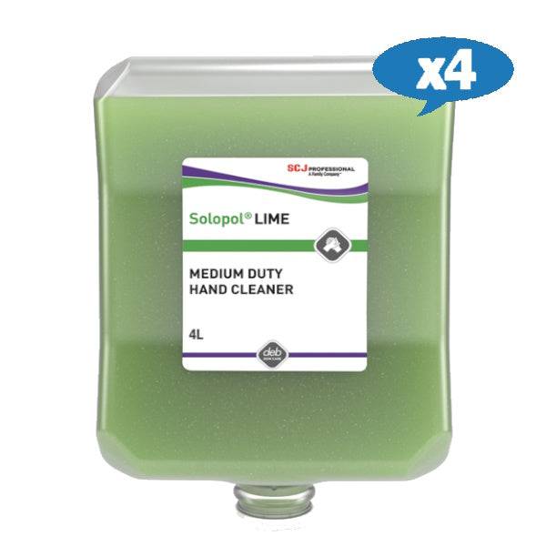 SC Johnson Deb Solopol Lime Medium-Heavy Duty Hand Cleaner - Image 4