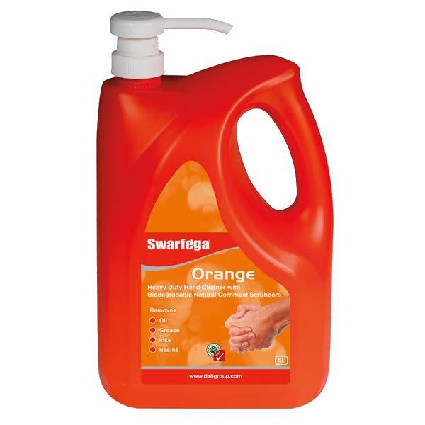SC Johnson Deb Swarfega Orange Heavy Duty Hand Cleaner - Image 2