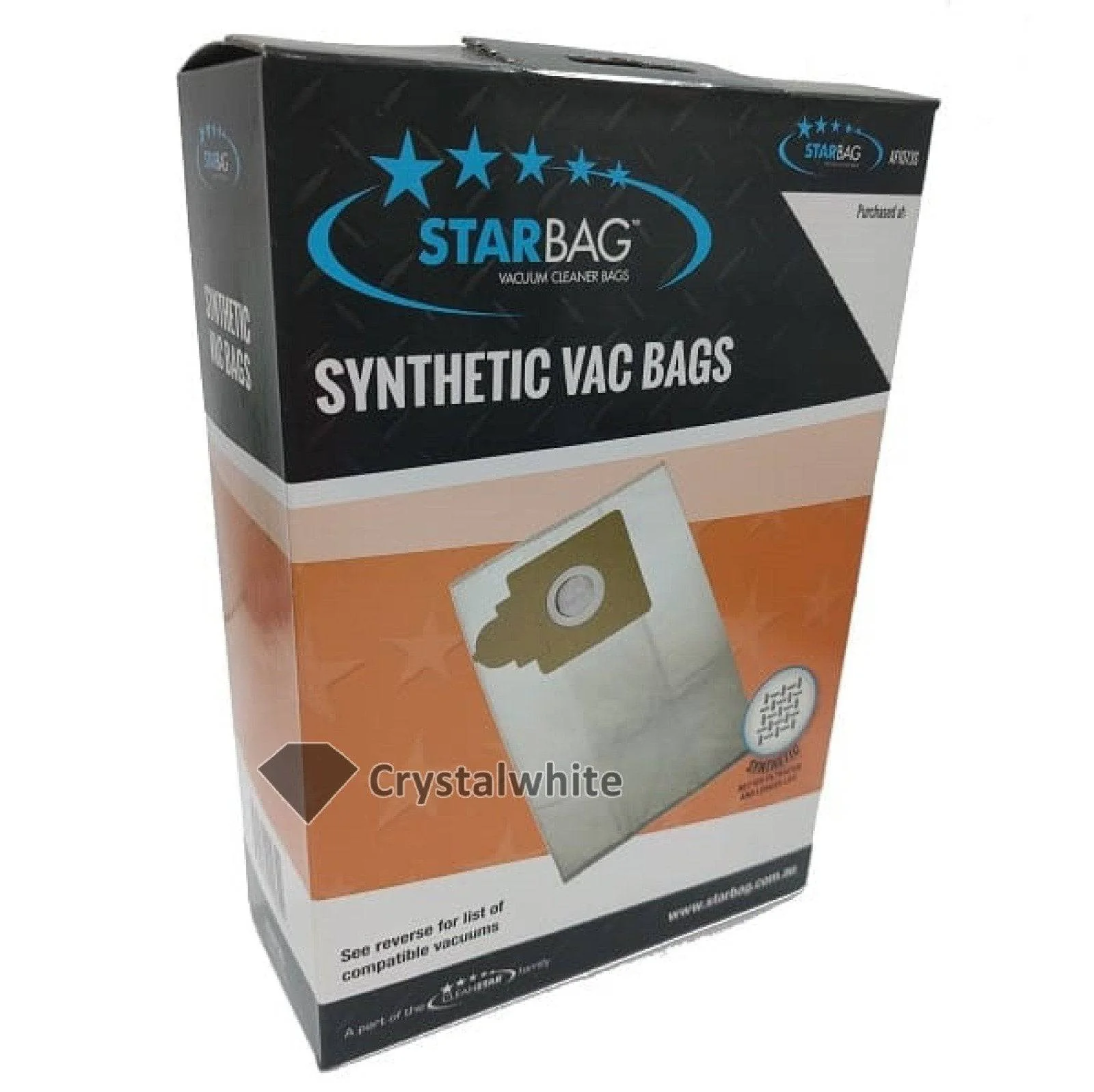 StarBag AF1073S Synthetic Vacuum Cleaner Bags for Hako - Image 2