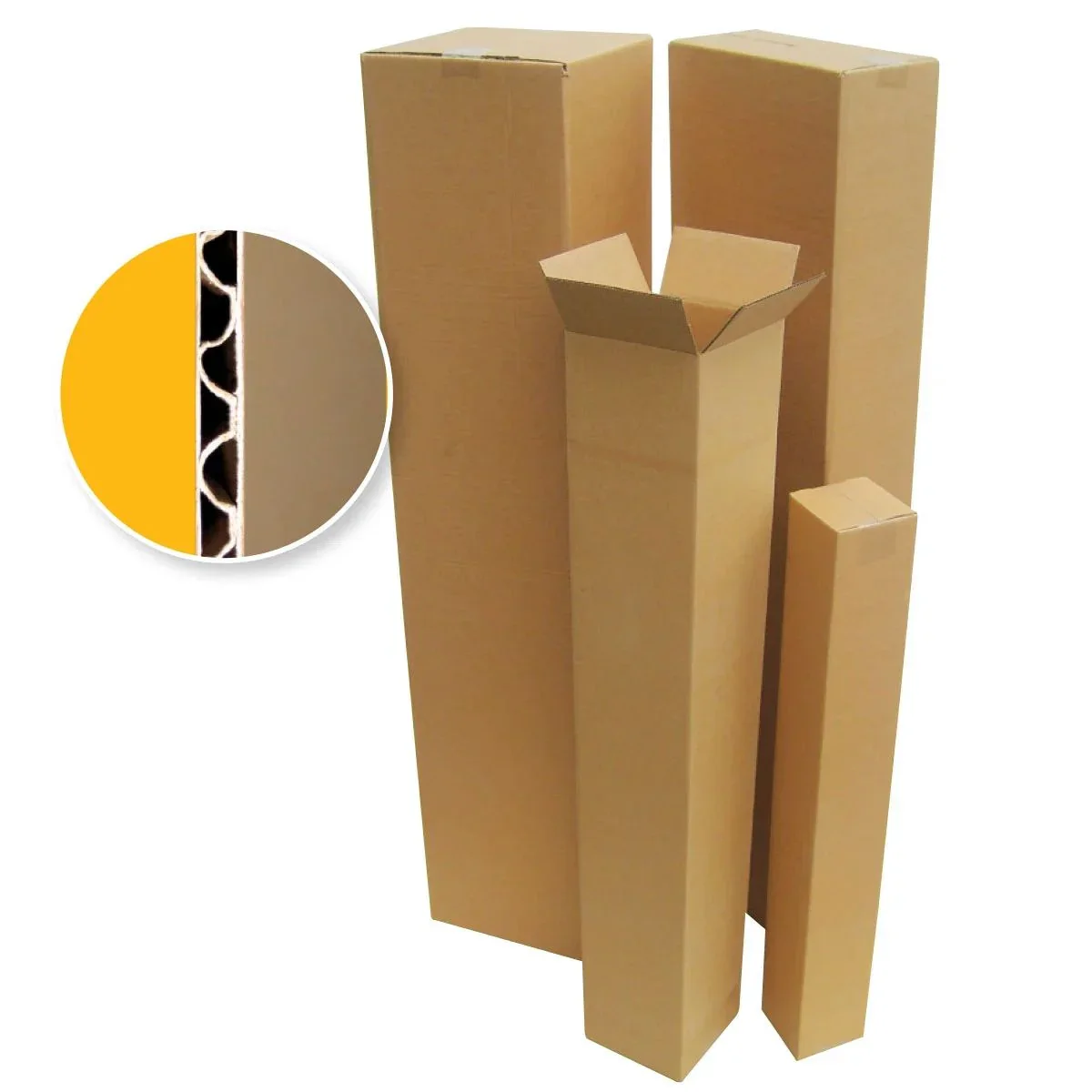 Tall Shipping Carton 10x10x80cm