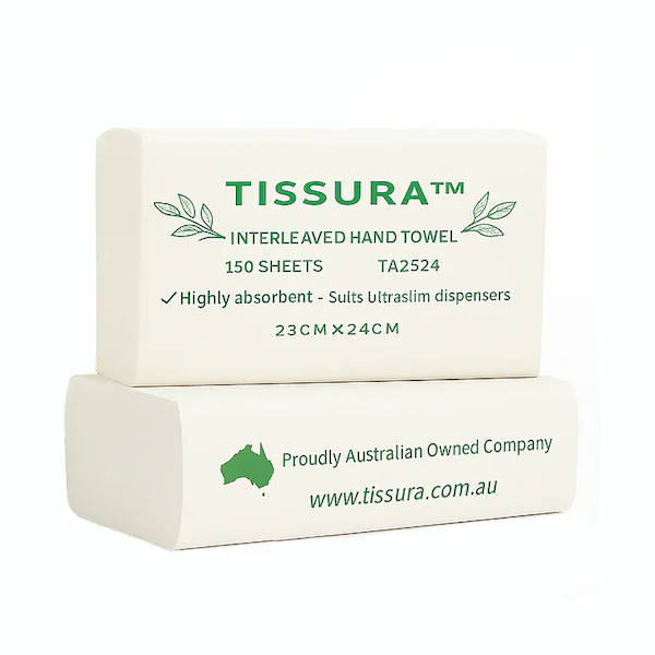 Tissura Absorbent Ultraslim Hand Towel 23 X 24cm | 2400 Sheets - Image 3