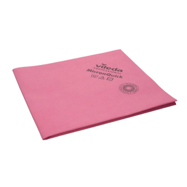 Vileda Professional MicronQuick Window Cleaning Cloth Lint Free - Image 3