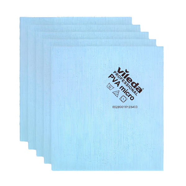 Vileda Professional PVA Microfibre Cleaning Cloth Lint Free - Image 7