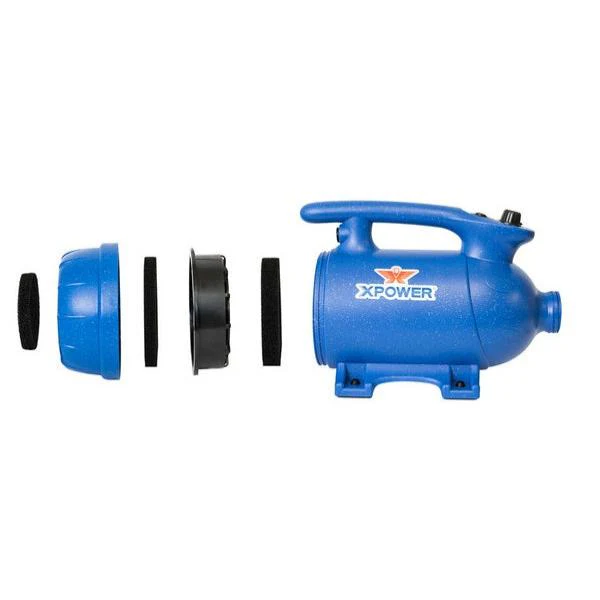 XPOWER 2500 Watt Super Tub Pro Dual Motor Force Pet Dryer - Image 4